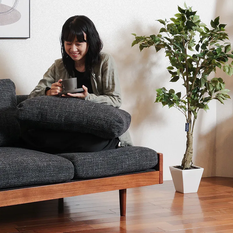 暮らしに心地よさと温かみを添える北欧ヴィンテージデザインソファー「TRET（トレット）」のサイズ