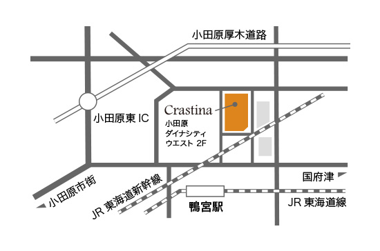 小田原ダイナシティ店 map