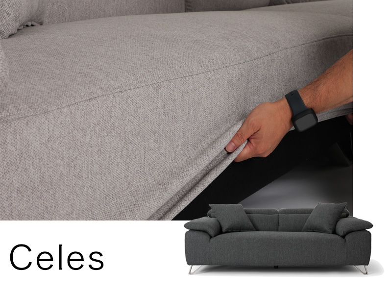 【在庫限り特価品30％OFF！】Celes[VSL11060]ソファー用替えカバー/幅187cm